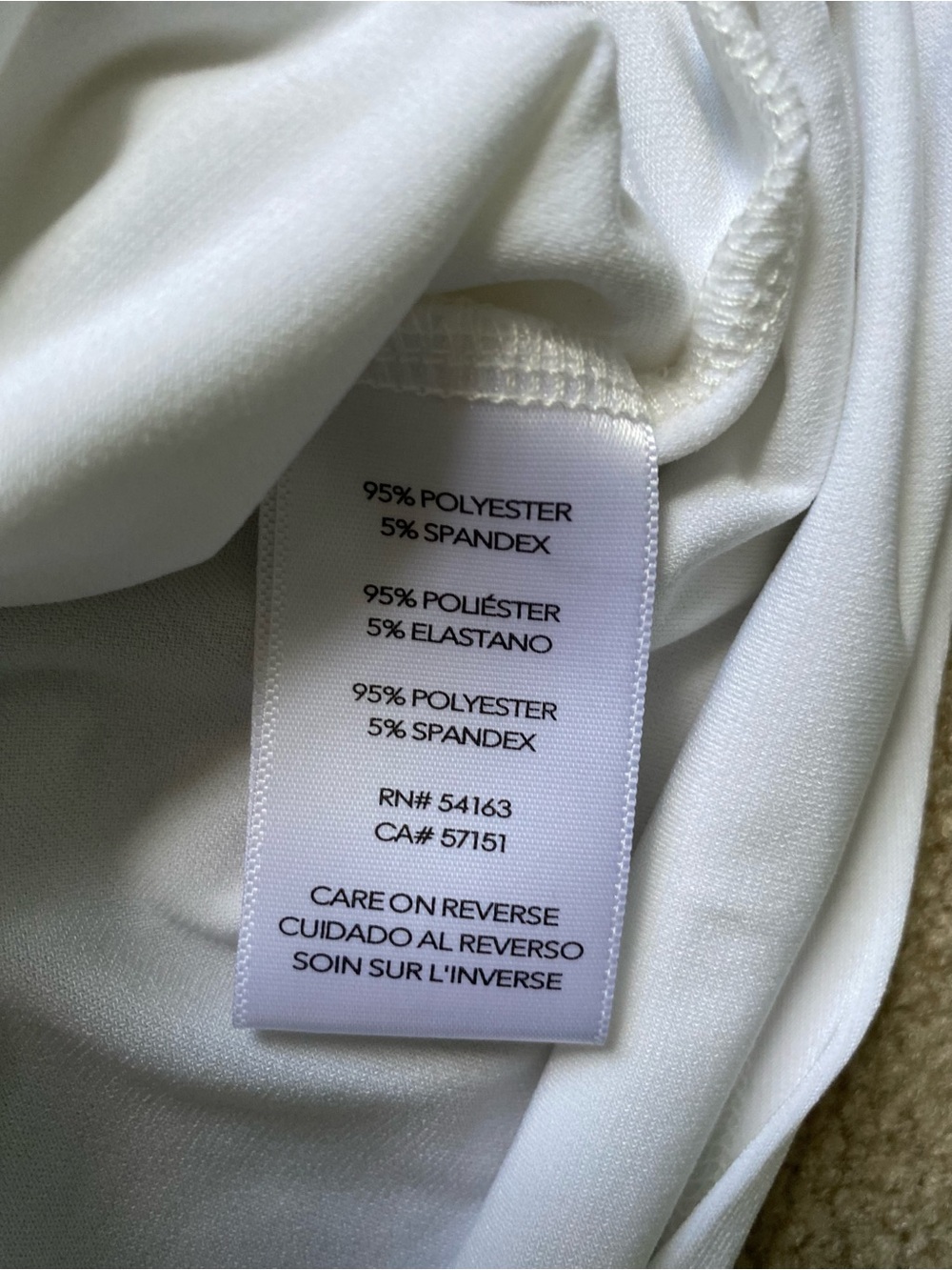 Tommy Hilfiger Sleeveless White Polo Top with Gold Charm Accent - Picture 4 of 5